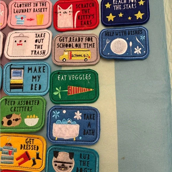 Colorful Weekly Task Chart with Stars - Picture 8 of 10